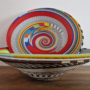 African Telephone Wire Baskets - EXTRA LARGE