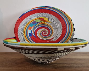 African Telephone Wire Baskets - EXTRA LARGE
