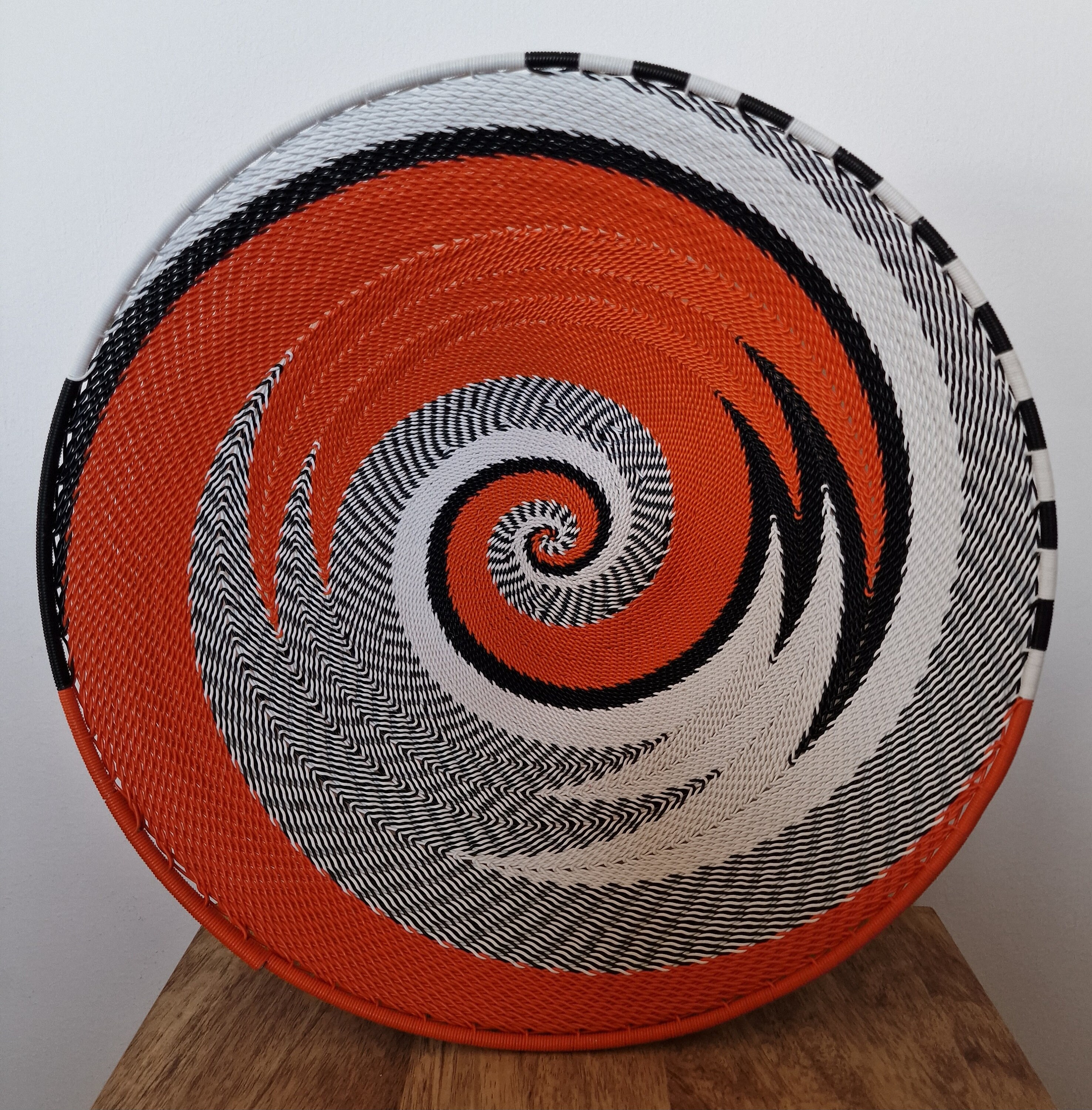 African Telephone Wire Baskets LARGE Etsy