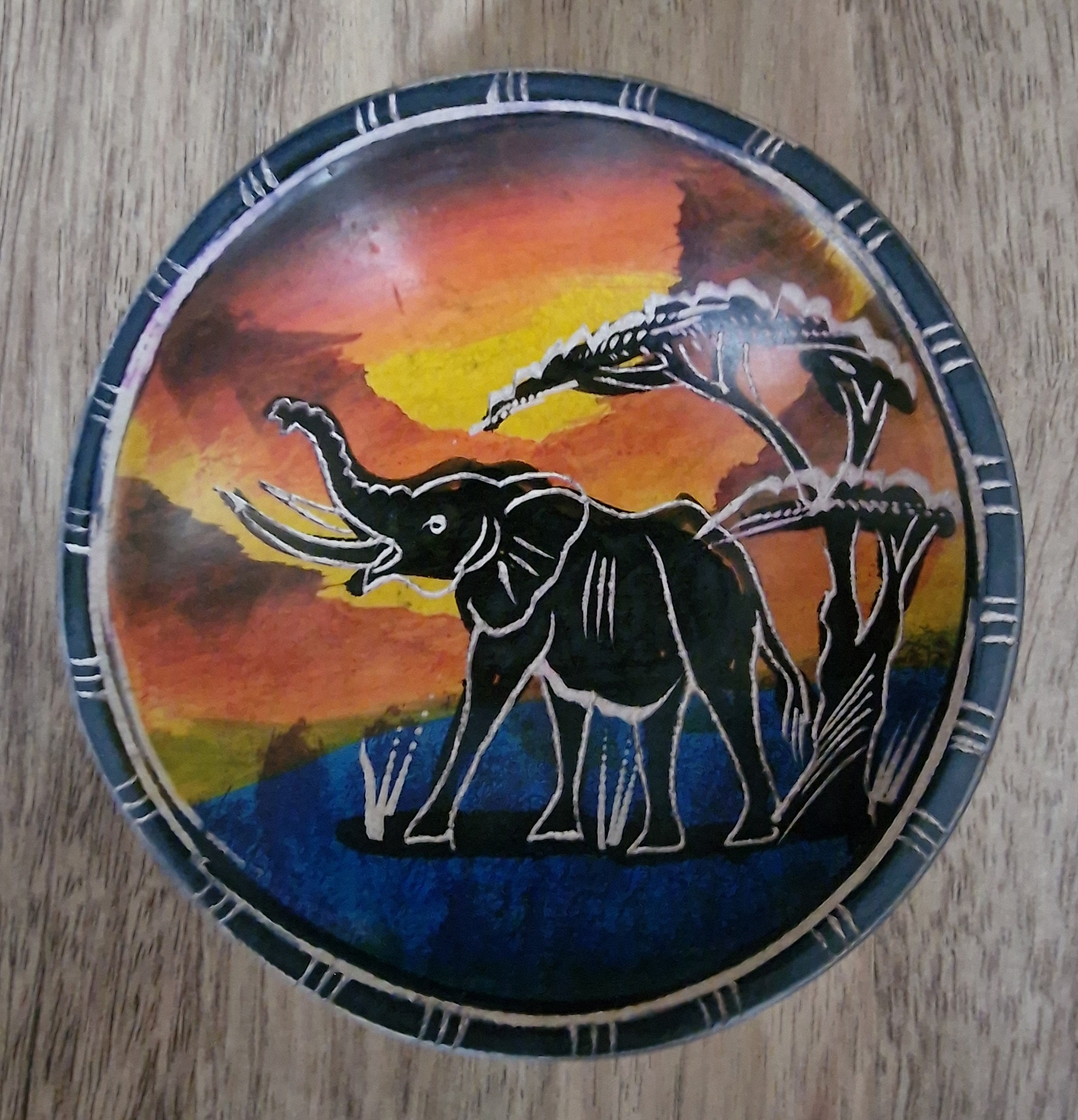 Afrikanische Specksteinschalen - KLEIN