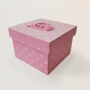 Handmade decoupage wood box - Mini