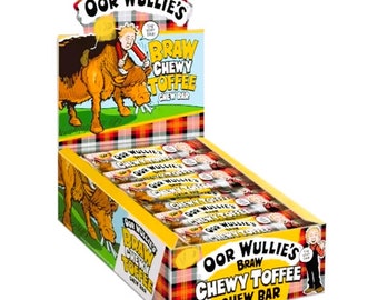 Oor Wullie's Chewy Toffee Bars - Pack of 5 Bars