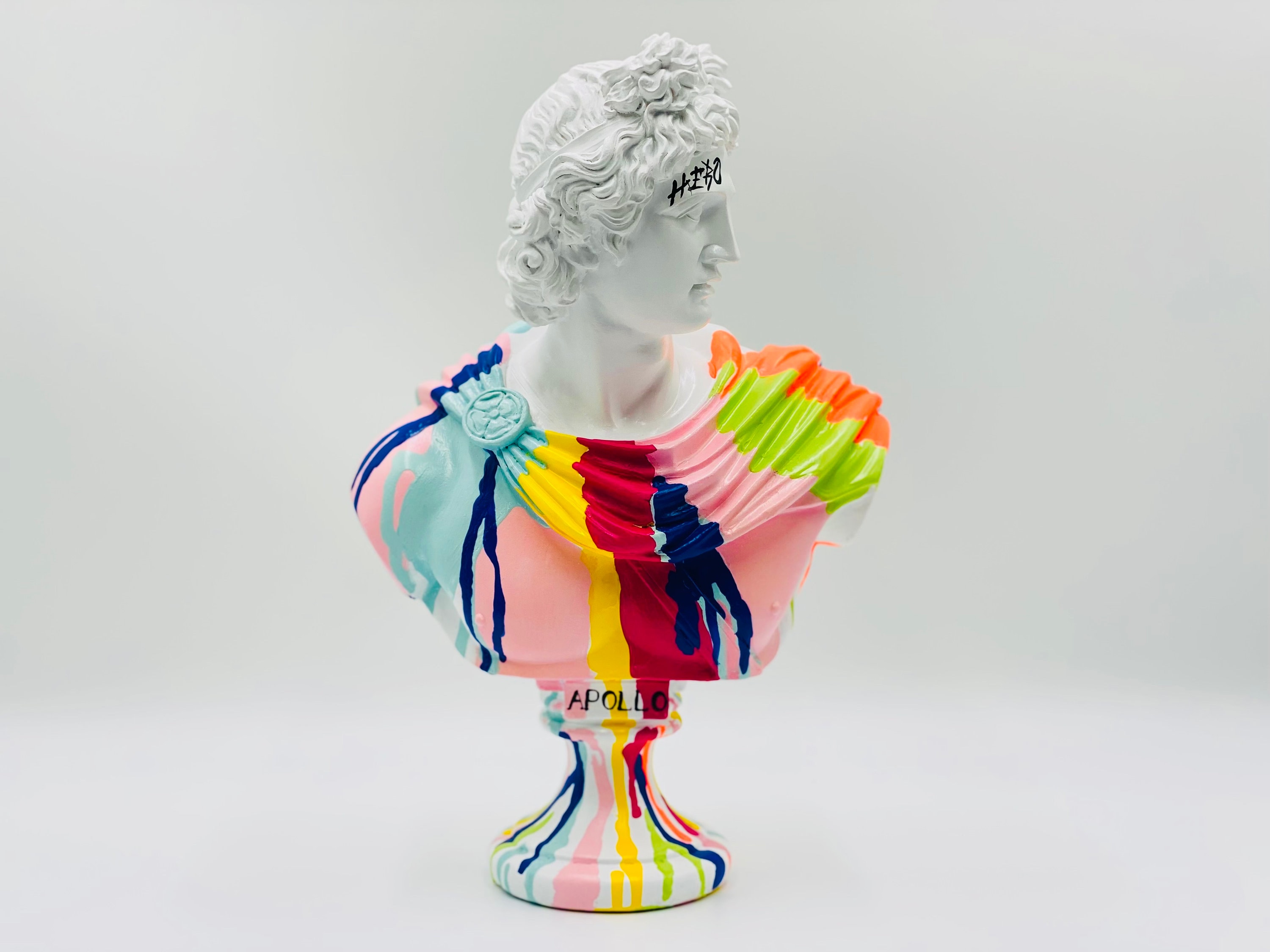 Apollo Statue Ancient Greek Mythology Art, Roman God Apollo Sculpture ...