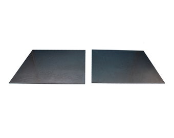 Lámina de acero de calibre 14 de 12" x 12" para manualidades, paquete de 2, láminas de metal de 14 g para trabajar el metal, chatarra y láminas de metal para bricolaje