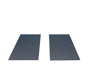 Paquete de 10 láminas de acero Shimstock de calibre 16 de 6 x 12 pulgadas para manualidades y trabajos de metal. Chatarra / Chapas de metal para bricolaje