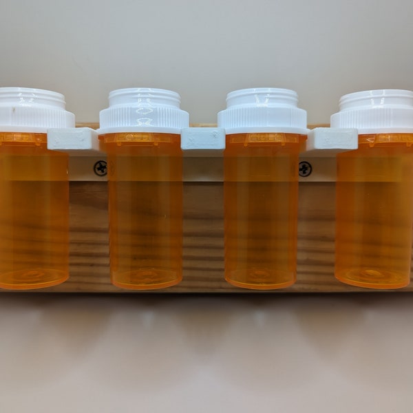 Prescription Bottle Hanger for Medicine Cabinet