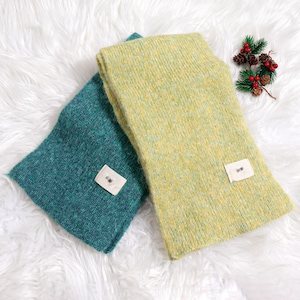 Knitted Cashmere Scarf for Women, Soft Warm Winter Scarf Elegant Ladies Shawl, Luxury Cozy Scarf, Holiday Gift for Her