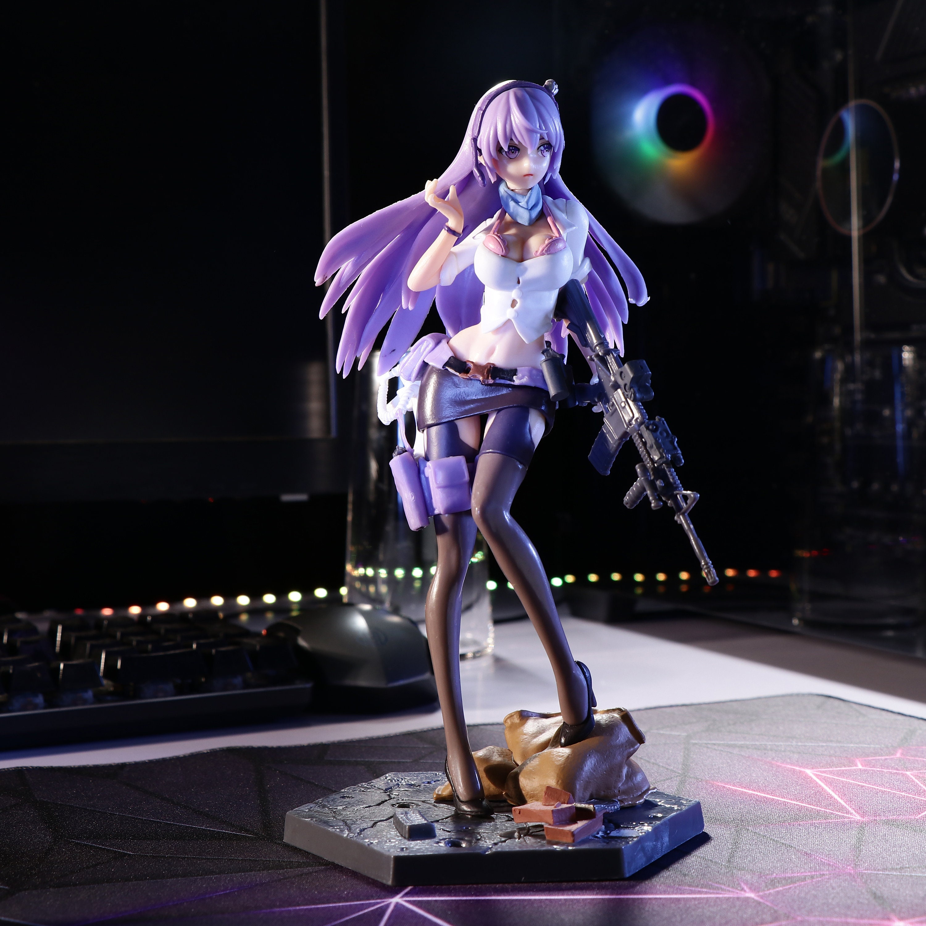 21cm Anime Statue After-school Arena - First Shot: All