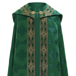 Semi-Gothic cope with stole Vestment KY113