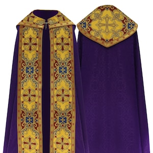 Gothic cope with stole Vestment K038