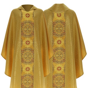 Gotische Kasel mit Stola