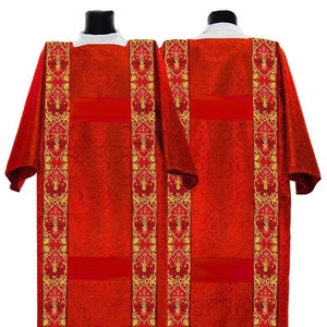 Gothic dalmatic with stole Vestment DF637