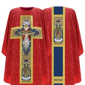 Gotische Kasel mit Stola