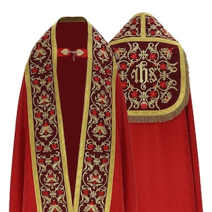 Roman cope with stole Vestment KT701