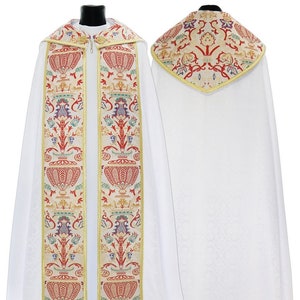 Gothic cope with stole Vestment