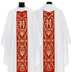 Gothic chasuble with stole Vestment 050