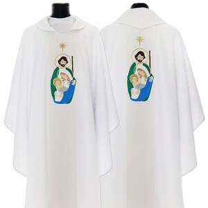Gothic chasuble &quot;Christmas&quot; with stole Vestment