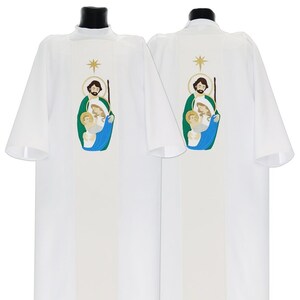 Gothic Dalmatic &quot;Christmas&quot; with stole Vestment