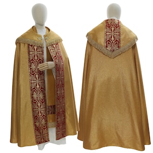 Gothic cope with stole Vestment