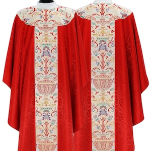 Gothic chasuble with stole Vestment GT115