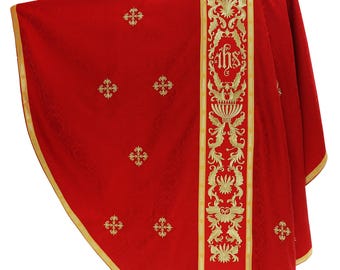 Gotische Kasel mit Stola VERSCHIEDENE FARBEN