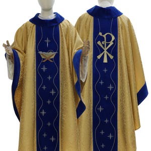 Gothic chasuble &quot;Christmas&quot; with stole  Vestment
