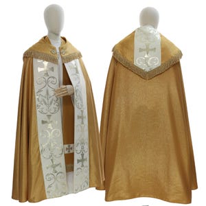 Gothic cope with stole Vestment