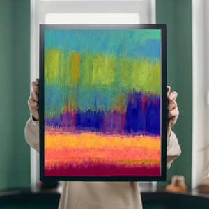 Abstract Colorway Print | Modern Wall Art | Contemporary Home Decor | 3:4 Aspect Ratio | Digital Art Print