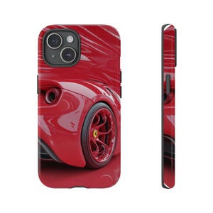 Personalized Tough Phone Case, Custom Car Design, Gift for Car Enthusiasts, Durable and Stylish, Perfect for Birthdays