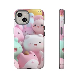Kawaii Handyhülle - Niedliche Cartoon Handyhülle, Geschenk, Einzigartiges Accessoire, Geburtstagsgeschenk, Handyschutz