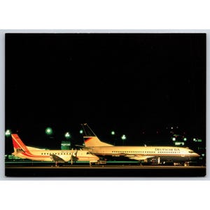 Carte postale Deutsche BA Boeing 737-300 de la compagnie aérienne Luftfahrtgesellschaft mbH #951
