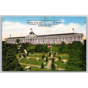 Carte postale Grand Hotel Mackinac Island Michigan 31714 0145