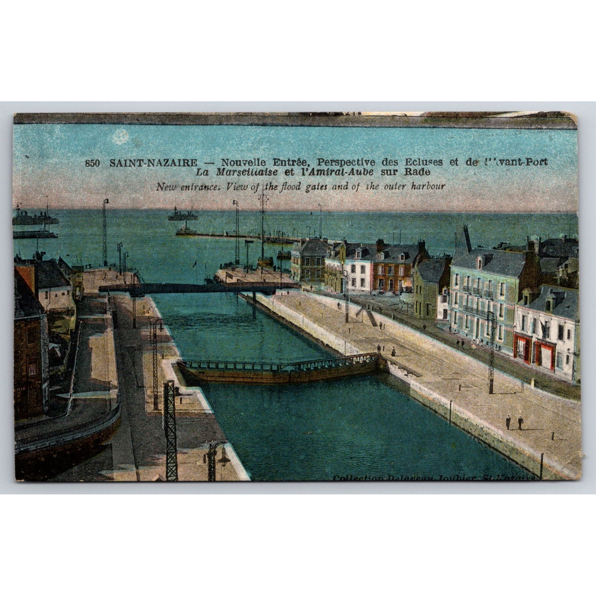 Carte Postale Ancienne - Vue De Saint-Nazaire (collection)