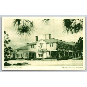 Carte postale Williamsburg Lodge Virginie 0668