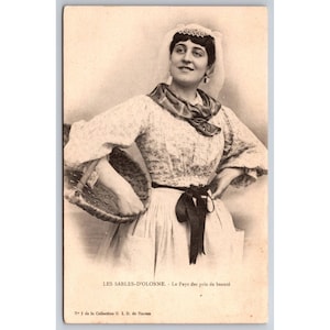 Cartão postal França Antigo Les Sables-D'Olonne Le Pays des pris de beaute 0281