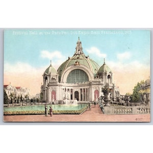 Pocztówka z wystawy Festival Hall Pan Pacific z 1915 r. nr 877