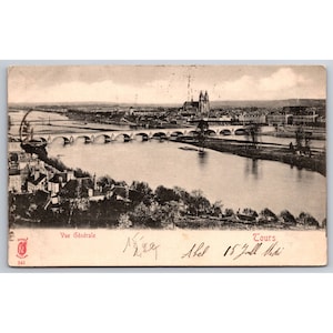 Carte postale France Tours Antique Vue Générale 0302