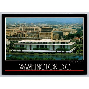 Carte postale vintage Washington DC Kennedy Center 0340