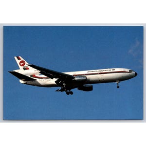 Postal Douglas DC 10/30 Bangladesh Biman S2-ACP aerolínea avión viaje transporte #963