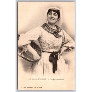 Cartão postal França Antigo Les Sables-D'Olonne Le Pays des pris de beaute 0281