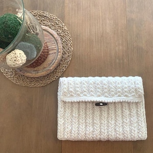 Heart Stitch Knit Laptop Sleeve Pattern | Magic Loop, Seamless (PDF Pattern)
