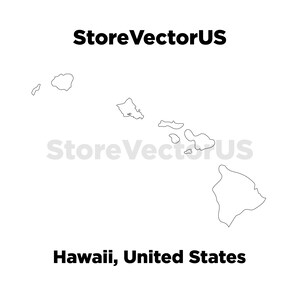 Hawaii | Printable Map of the State of Hawaii | Printable Map of the ...