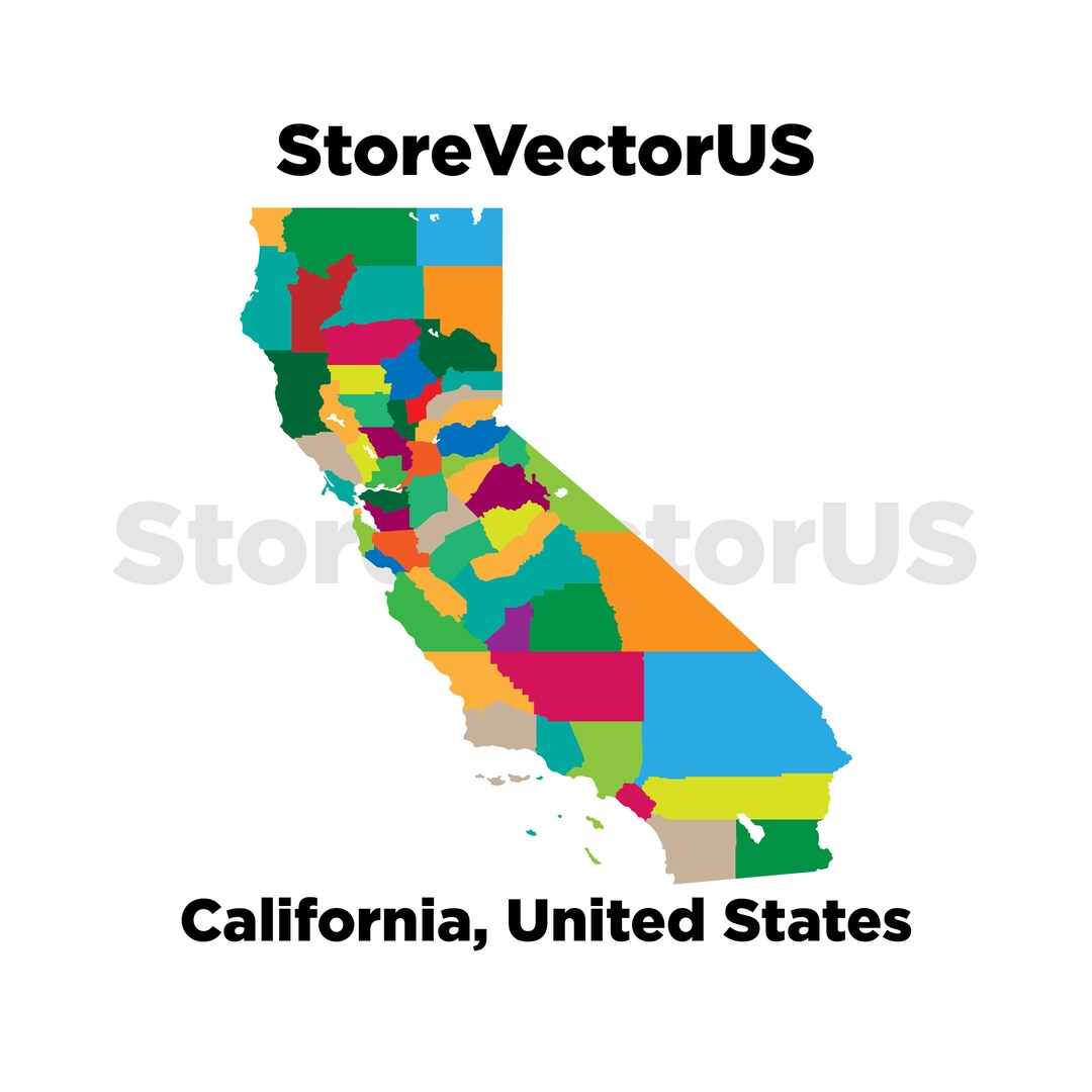 California Printable Map of the - Il 1080xN.4834737549 Rxoj 