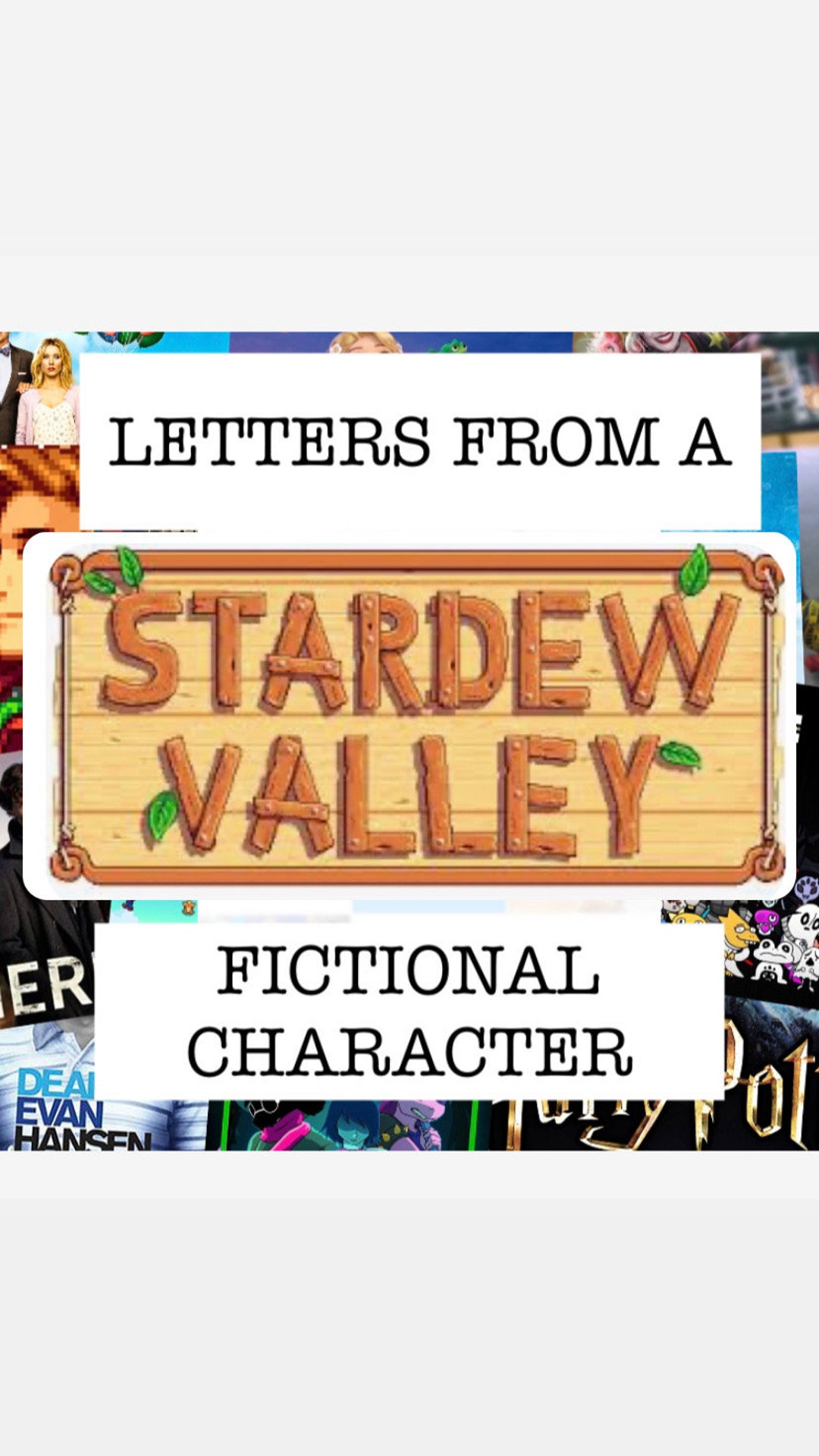 Personalised Character Letter Stardew Valley Edition - Etsy