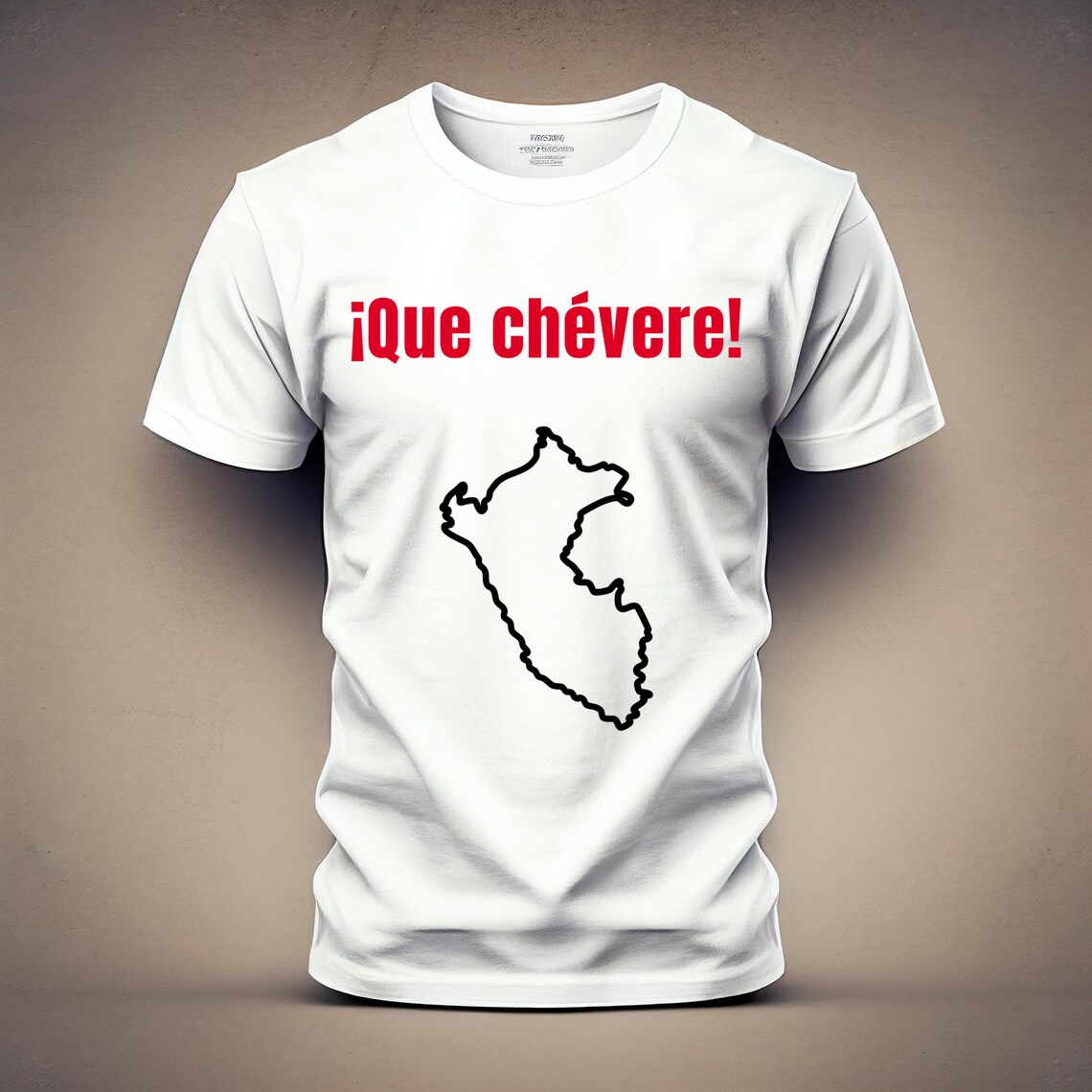 Que Chévere Peru Map Digital Imagetshirt Pngtshirt Svgdigital ...