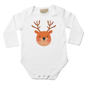 Classic Baby Long Sleeve Bodysuit White