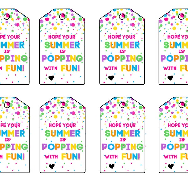 Hope your summer is popping with fun Tag