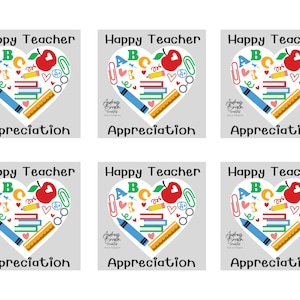 Teacher Appreciation Gift Tags