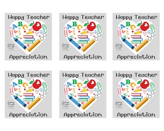 Teacher Appreciation Gift Tags