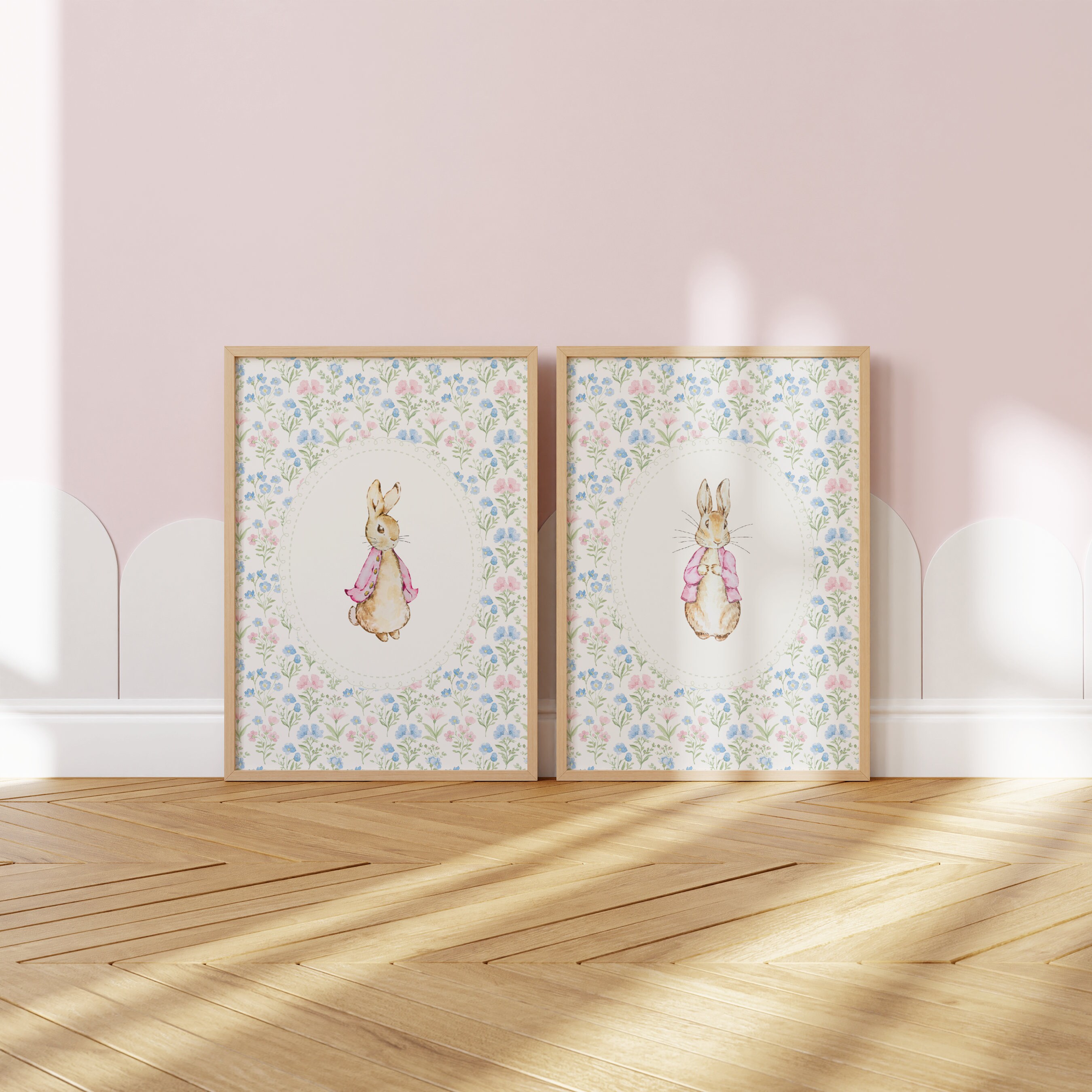 Peter Rabbit Nursery Decor, Cottagecore Decor, Beatrix Potter Print ...